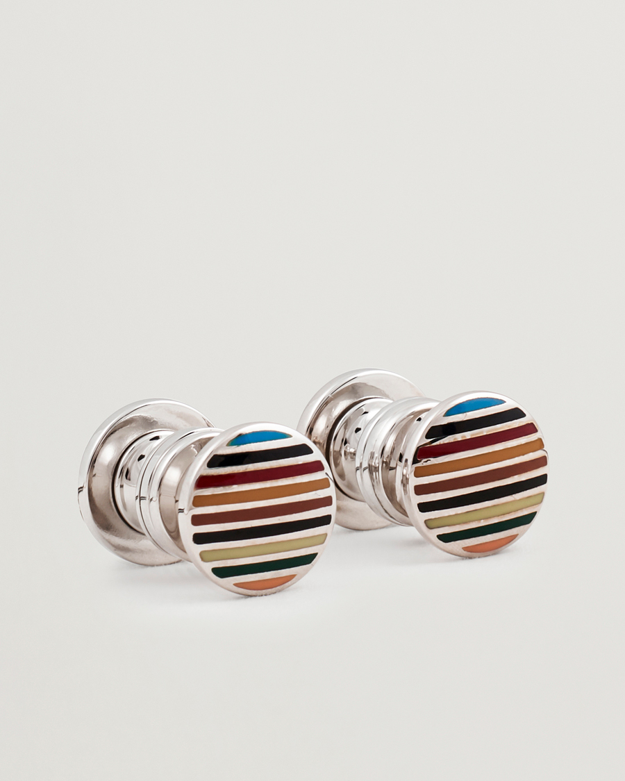 Herre | Mansjettknapper | Paul Smith | Signature Pop Cufflink Silver