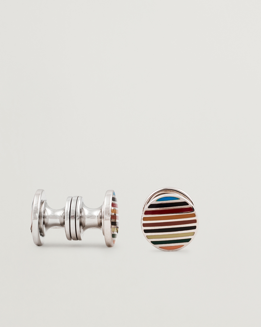 Herre | Mansjettknapper | Paul Smith | Signature Pop Cufflink Silver
