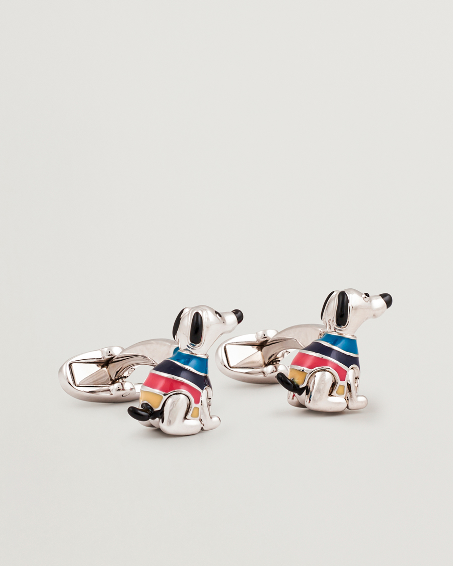 Herre | Mansjettknapper | Paul Smith | Signature Dog Cufflink Silver