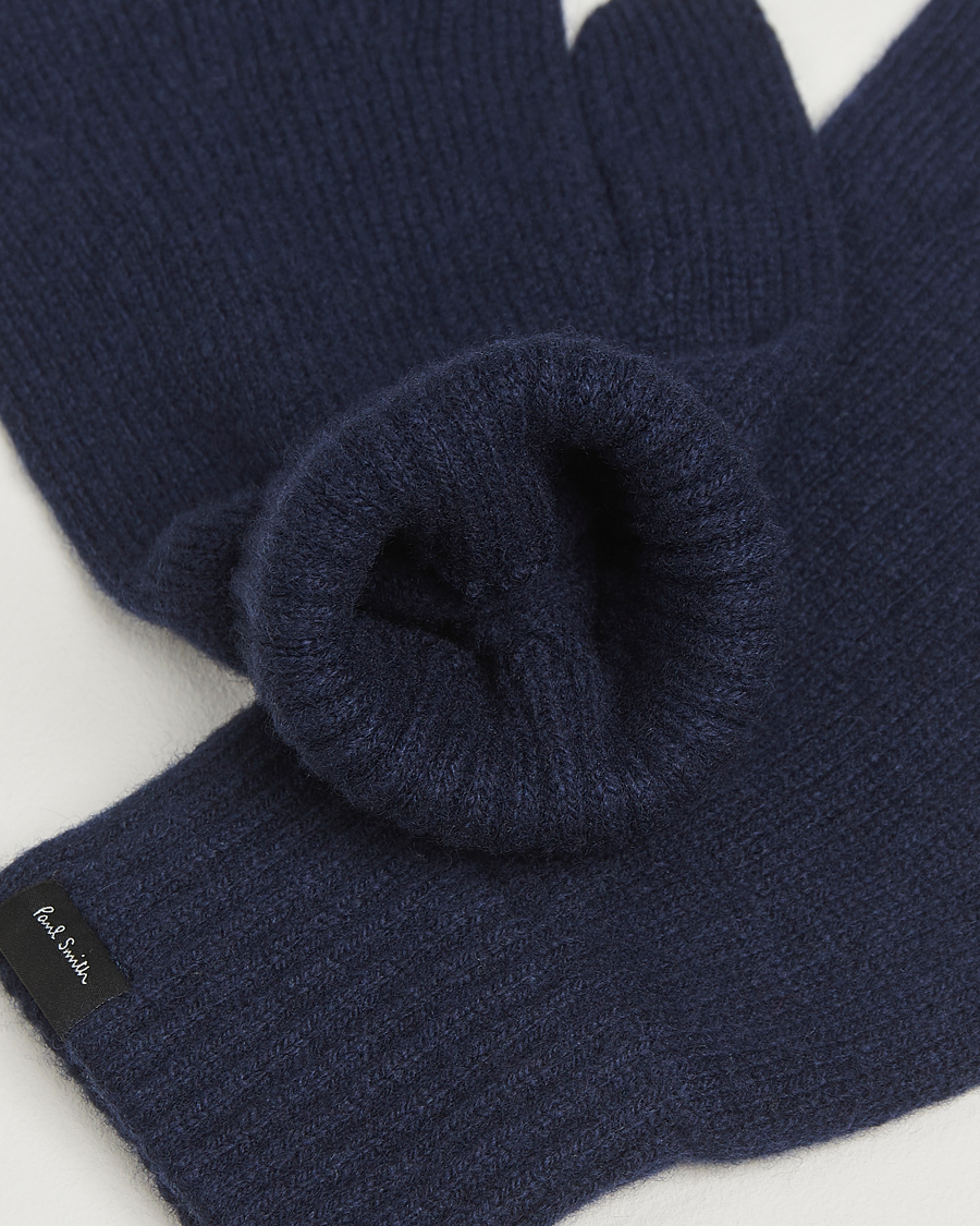 Herre | Hansker | Paul Smith | Cashmere Glove Navy