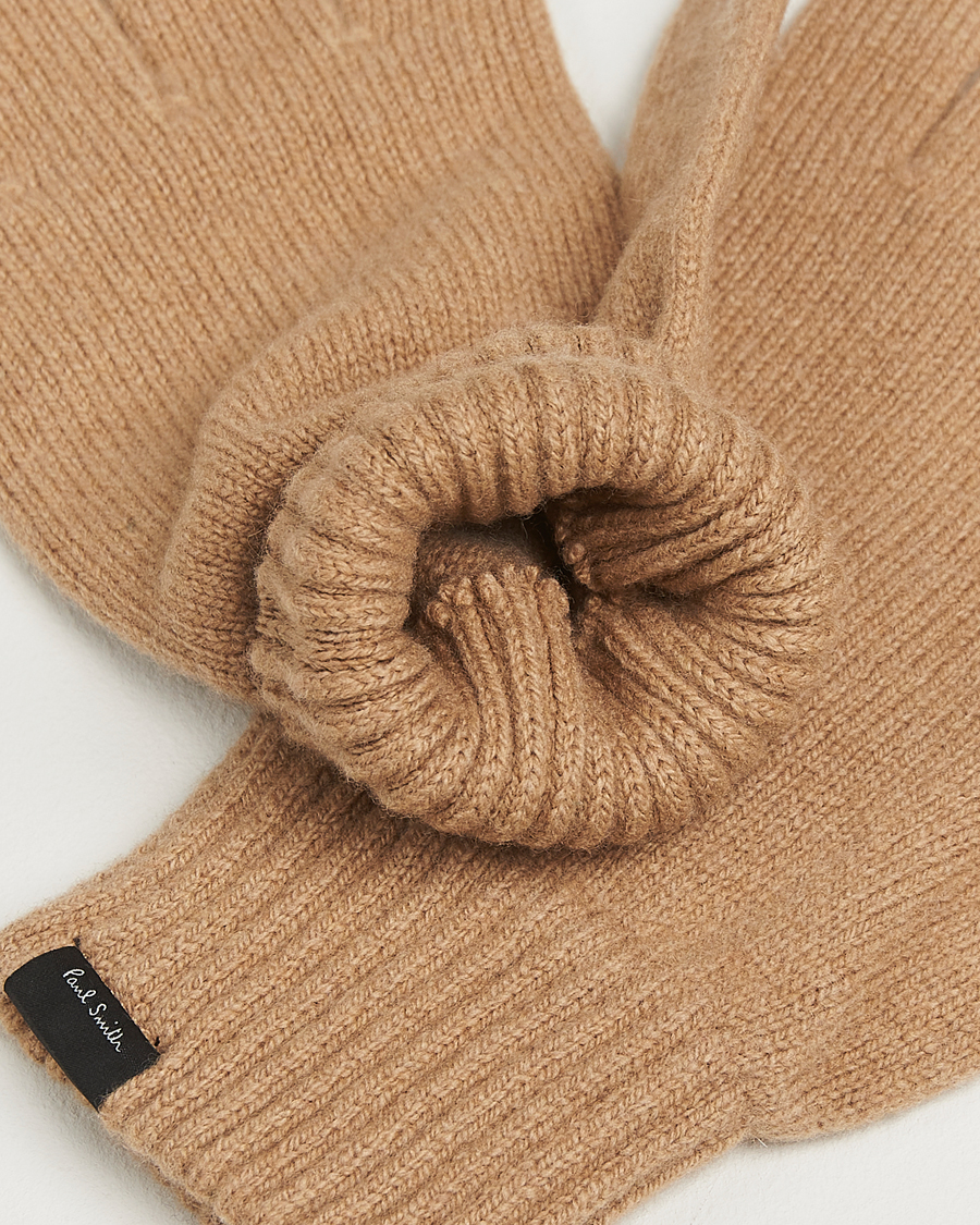 Herre | Hansker | Paul Smith | Cashmere Glove Brown