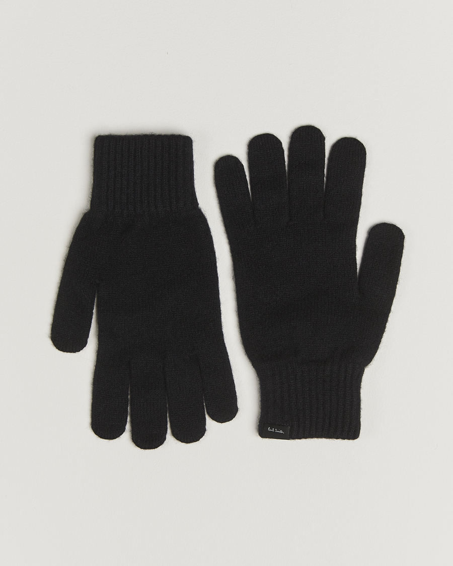 Herre | Hansker | Paul Smith | Cashmere Glove Black