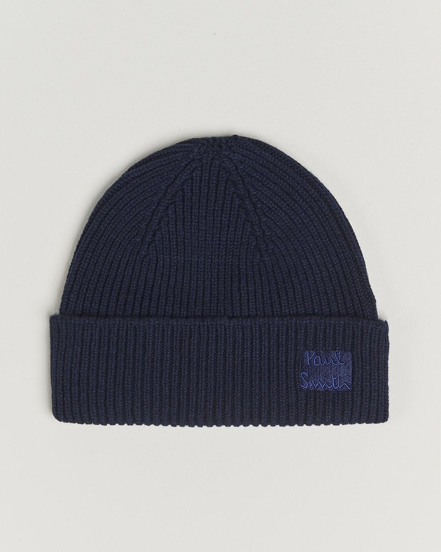 Herre | Luer | Paul Smith | Cashmere Beanie Navy