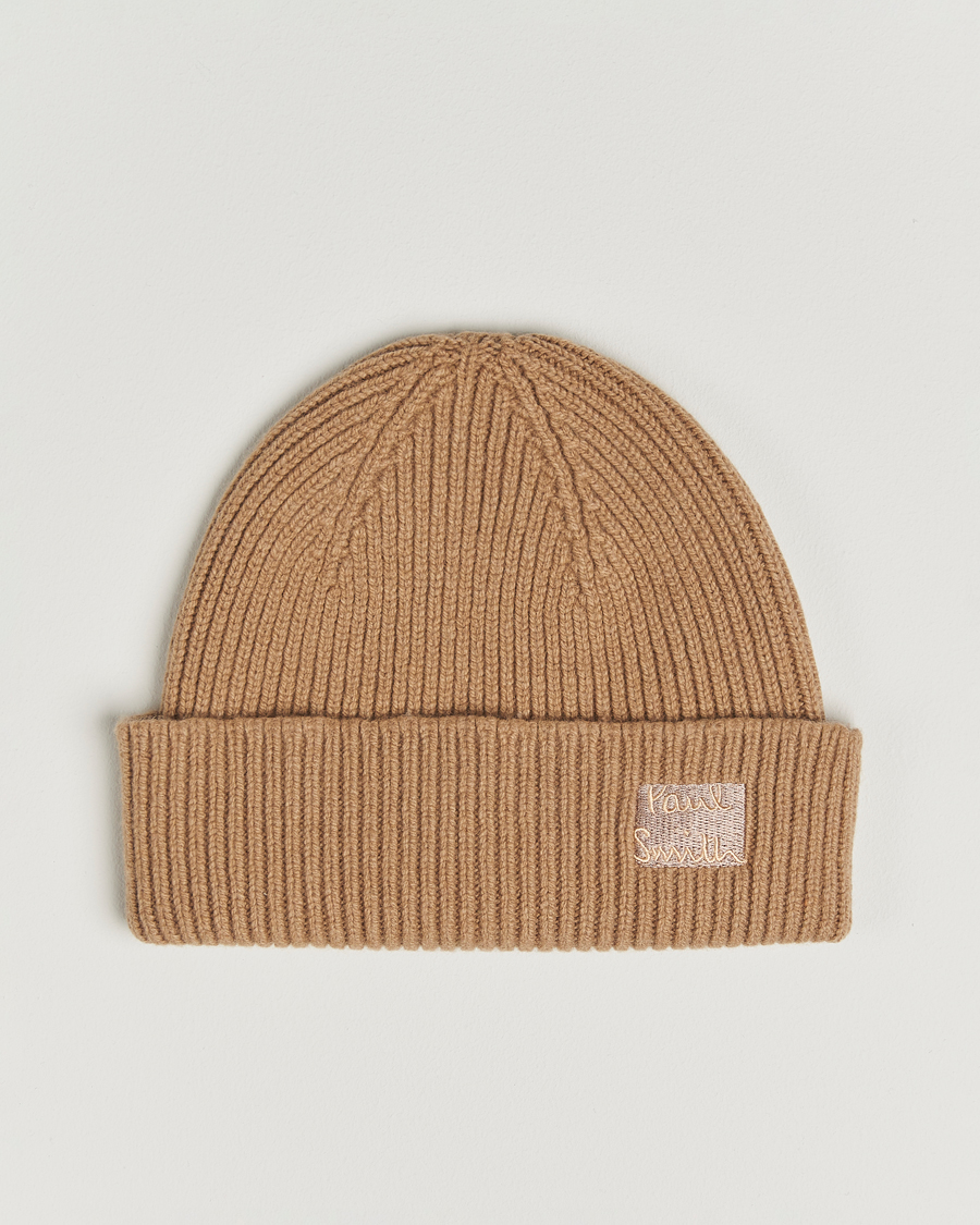 Herre | Luer | Paul Smith | Cashmere Beanie Brown