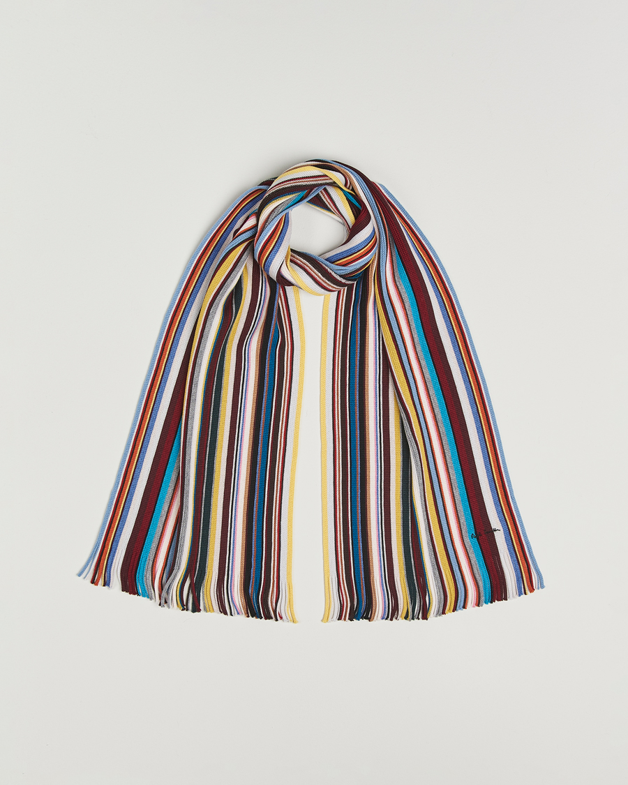 Herre | Skjerf | Paul Smith | Merino Wool Signature Scarf Multi