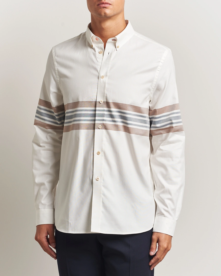 Herre | Skjorter | PS Paul Smith | Cotton Button Down Shirt White