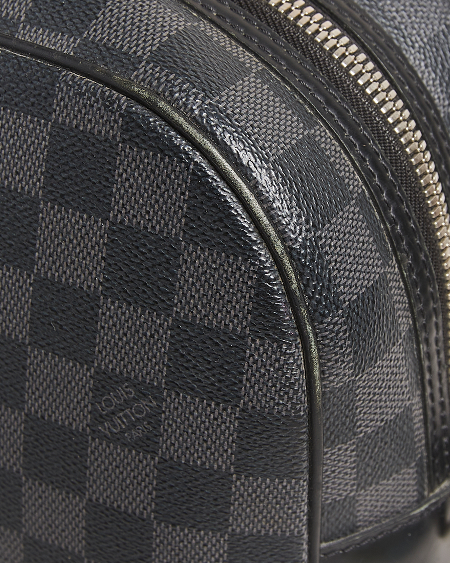 Herre | Pre-Owned & Vintage Bags | Louis Vuitton Pre-Owned | Jorn Porte Documents Damier Graphite