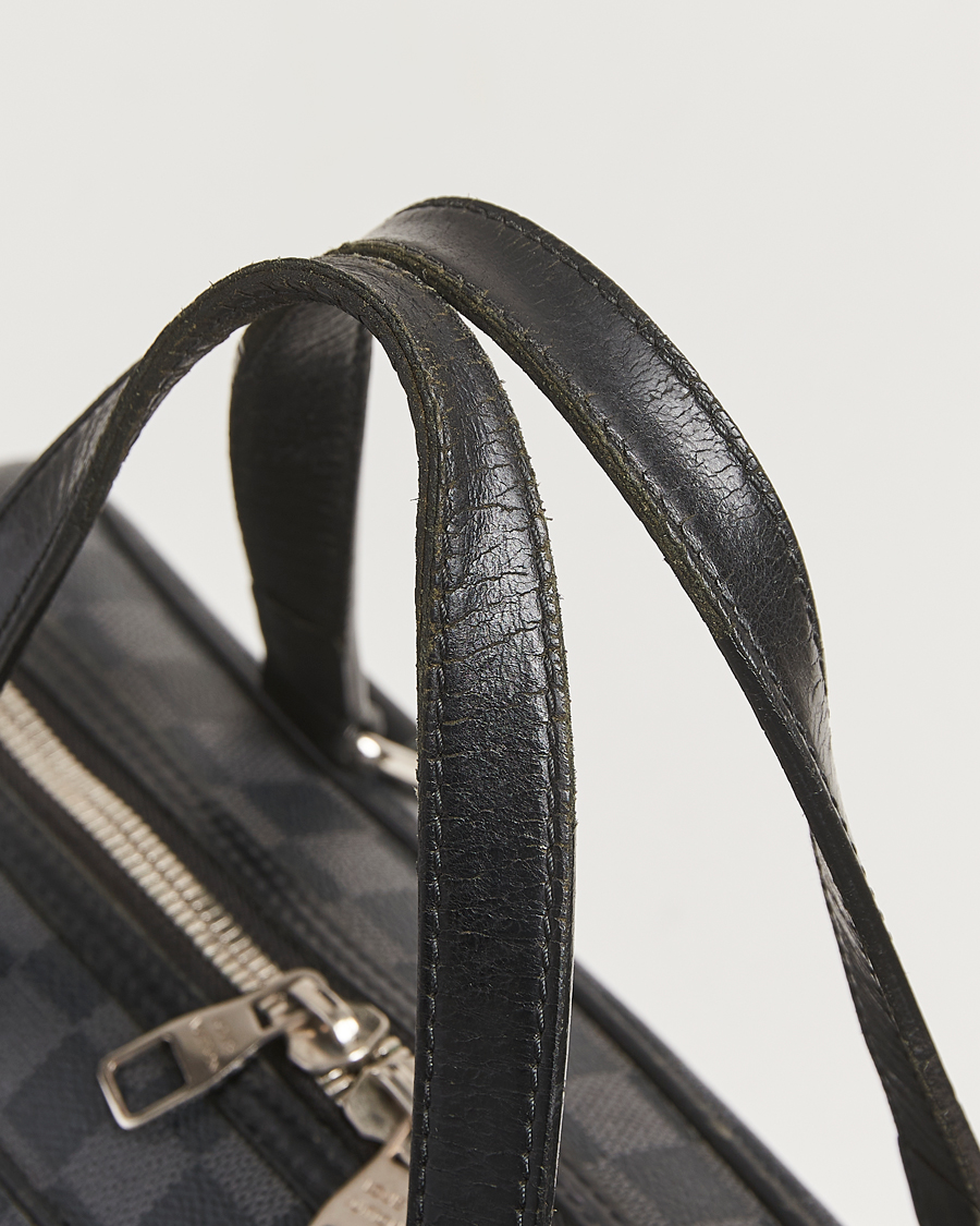 Herre | Pre-Owned & Vintage Bags | Louis Vuitton Pre-Owned | Jorn Porte Documents Damier Graphite