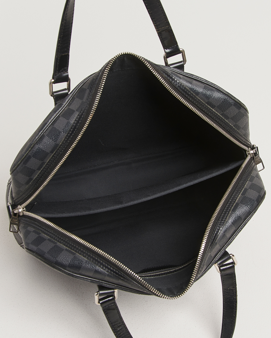 Herre | Pre-Owned & Vintage Bags | Louis Vuitton Pre-Owned | Jorn Porte Documents Damier Graphite