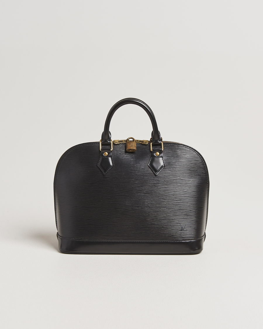 Herre | Pre-Owned & Vintage Bags | Louis Vuitton Pre-Owned | Alma PM Bag Epi Leather Black