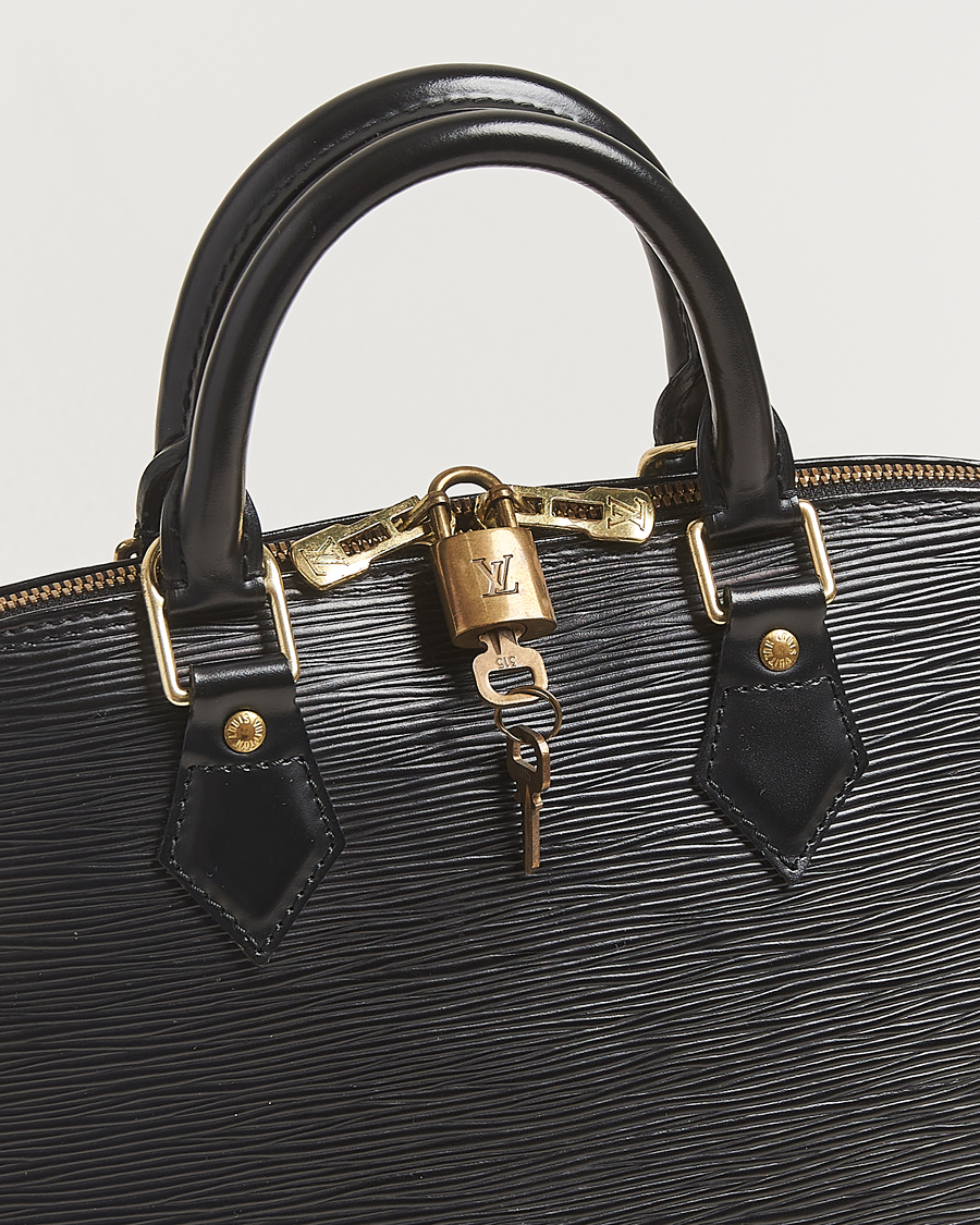 Herre | Pre-Owned & Vintage Bags | Louis Vuitton Pre-Owned | Alma PM Bag Epi Leather Black