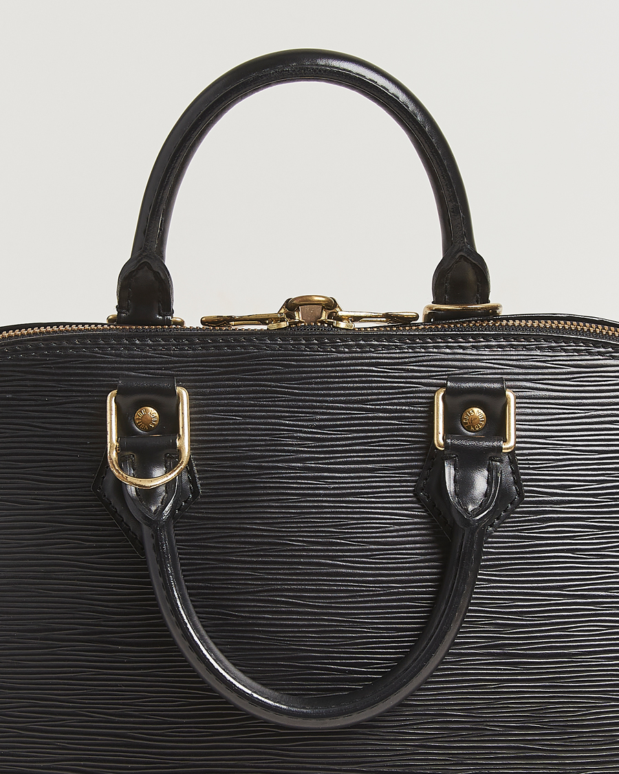 Herre | Pre-Owned & Vintage Bags | Louis Vuitton Pre-Owned | Alma PM Bag Epi Leather Black