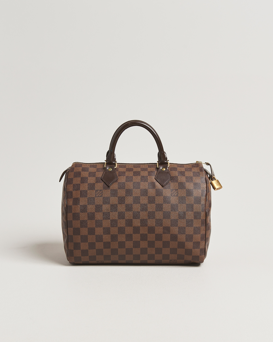 Herre | Pre-Owned & Vintage Bags | Louis Vuitton Pre-Owned | Speedy 30 Damier Ebene