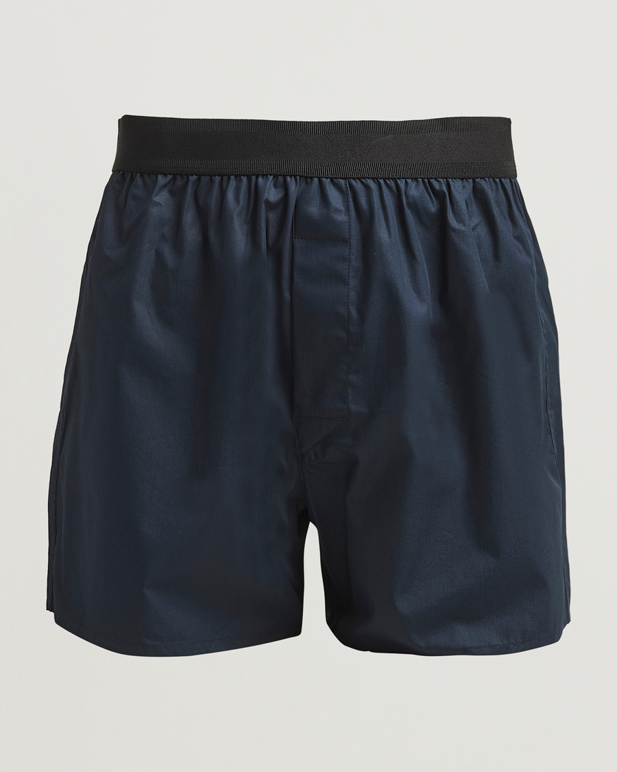 Herre | Undertøy | CDLP | Cotton Woven Boxer Shorts Navy