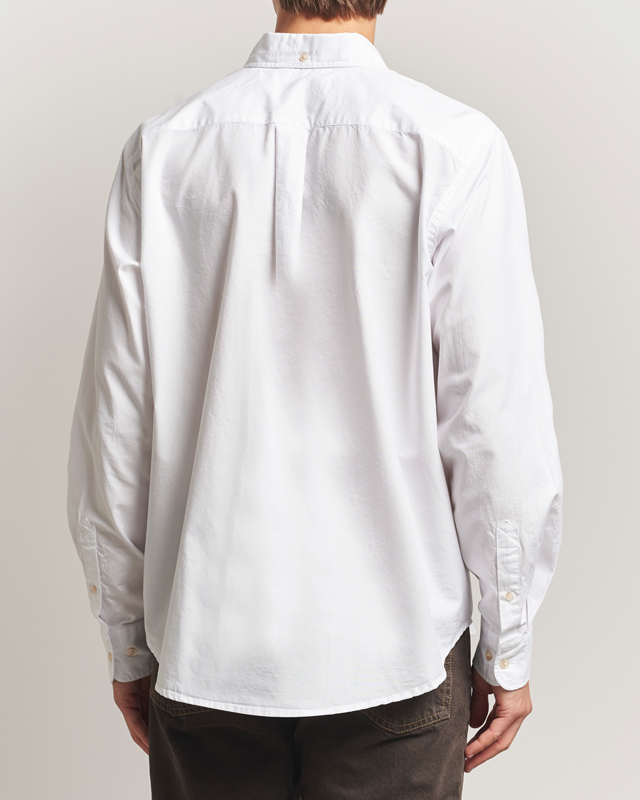 Herre | Skjorter | Forét | Flag Regular Fit Oxford Shirt White