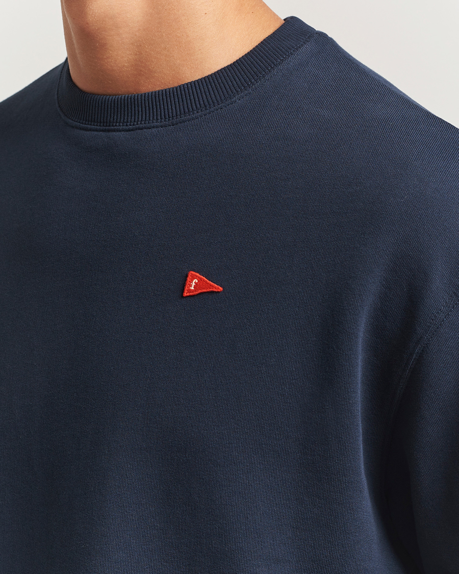 Herre | Gensere | Forét | Flag Sweatshirt Navy