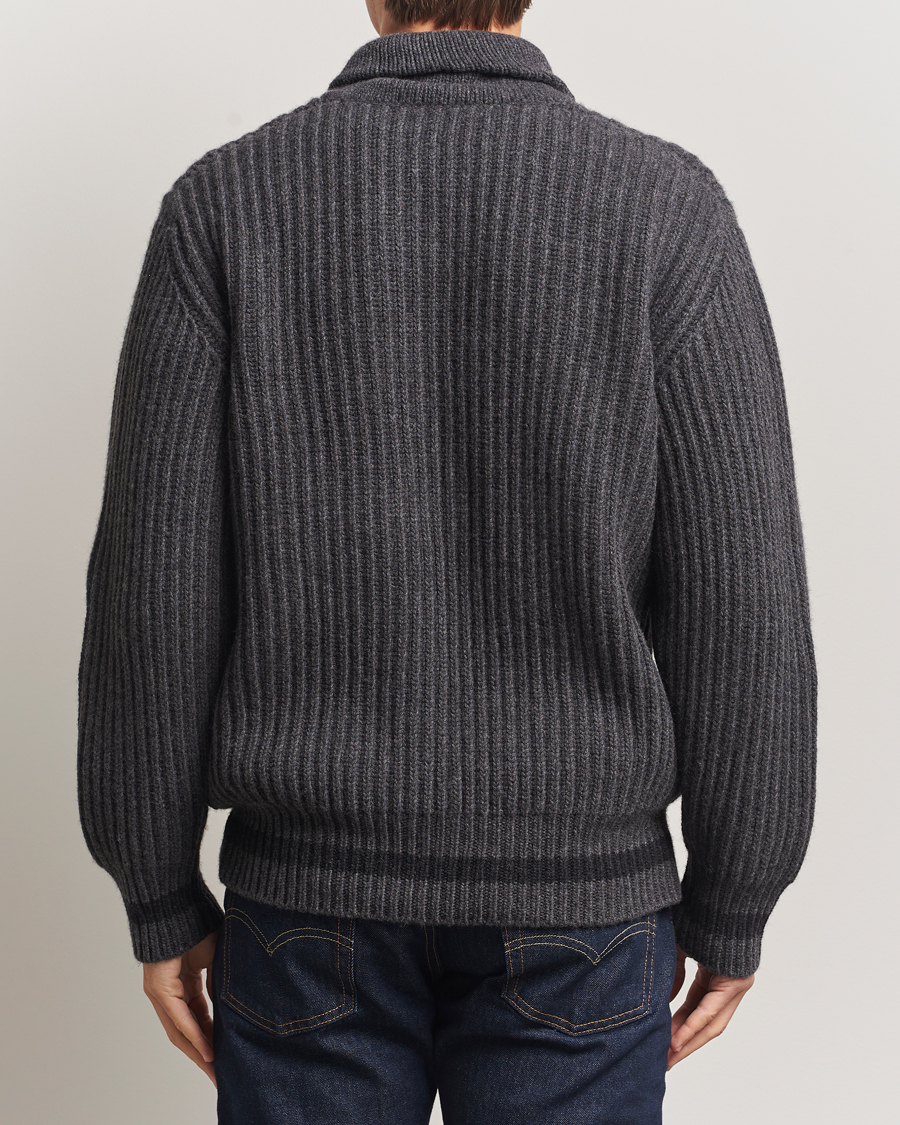 Herre | Gensere | Filson | Bristol Shawl Neck Sweater Grey