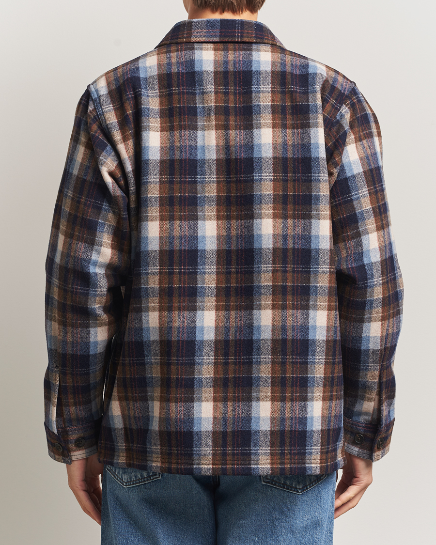 Herre | Skjorter | Filson | Checked Wool Jac Shirt Brown Multi