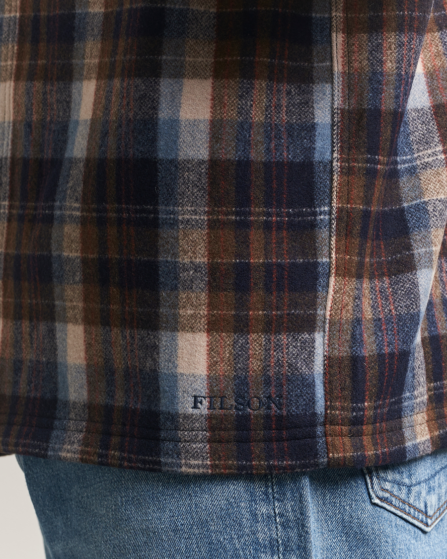 Herre | Skjorter | Filson | Checked Wool Jac Shirt Brown Multi