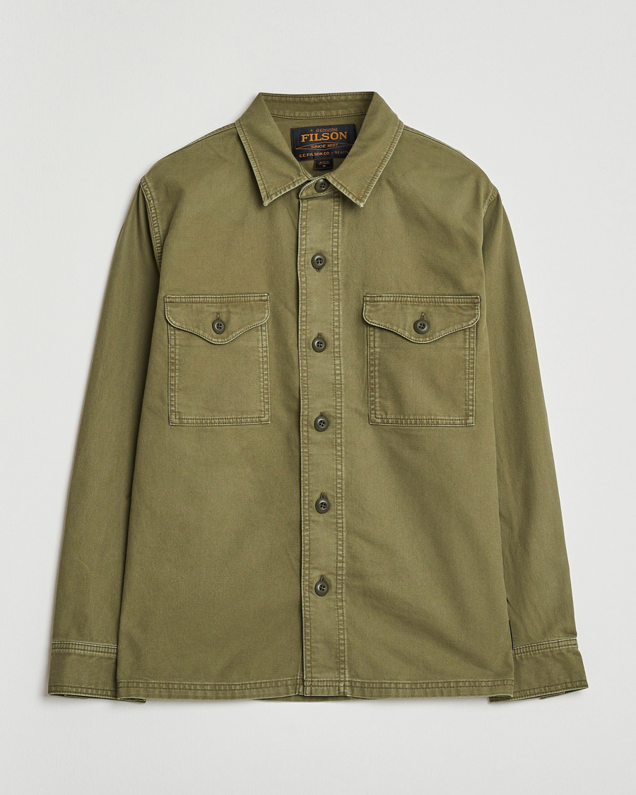 Herre | Skjorter | Filson | Clarkston Brushed Jac Shirt Surplus Green