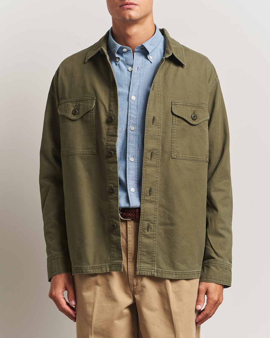Herre | Skjorter | Filson | Clarkston Brushed Jac Shirt Surplus Green