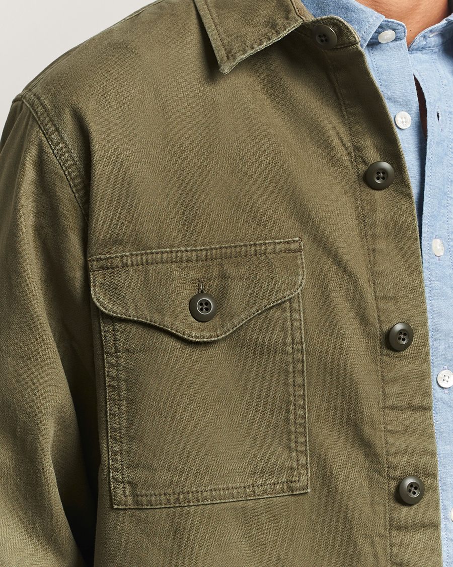 Herre | Skjorter | Filson | Clarkston Brushed Jac Shirt Surplus Green
