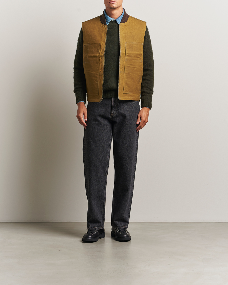 Herre | Jakker | Filson | Tin Cloth Insulated Work Vest Dark Tan
