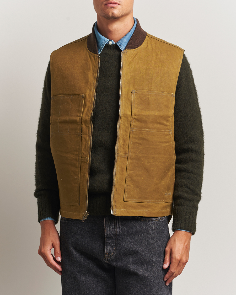 Herre | Vester | Filson | Tin Cloth Insulated Work Vest Dark Tan