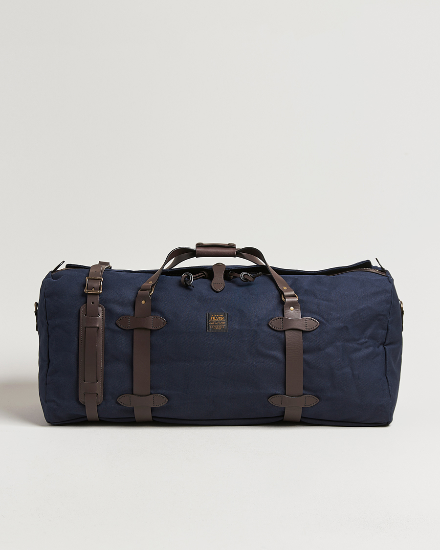 Herre | Vesker | Filson | Rugged Twill Duffle Large Navy