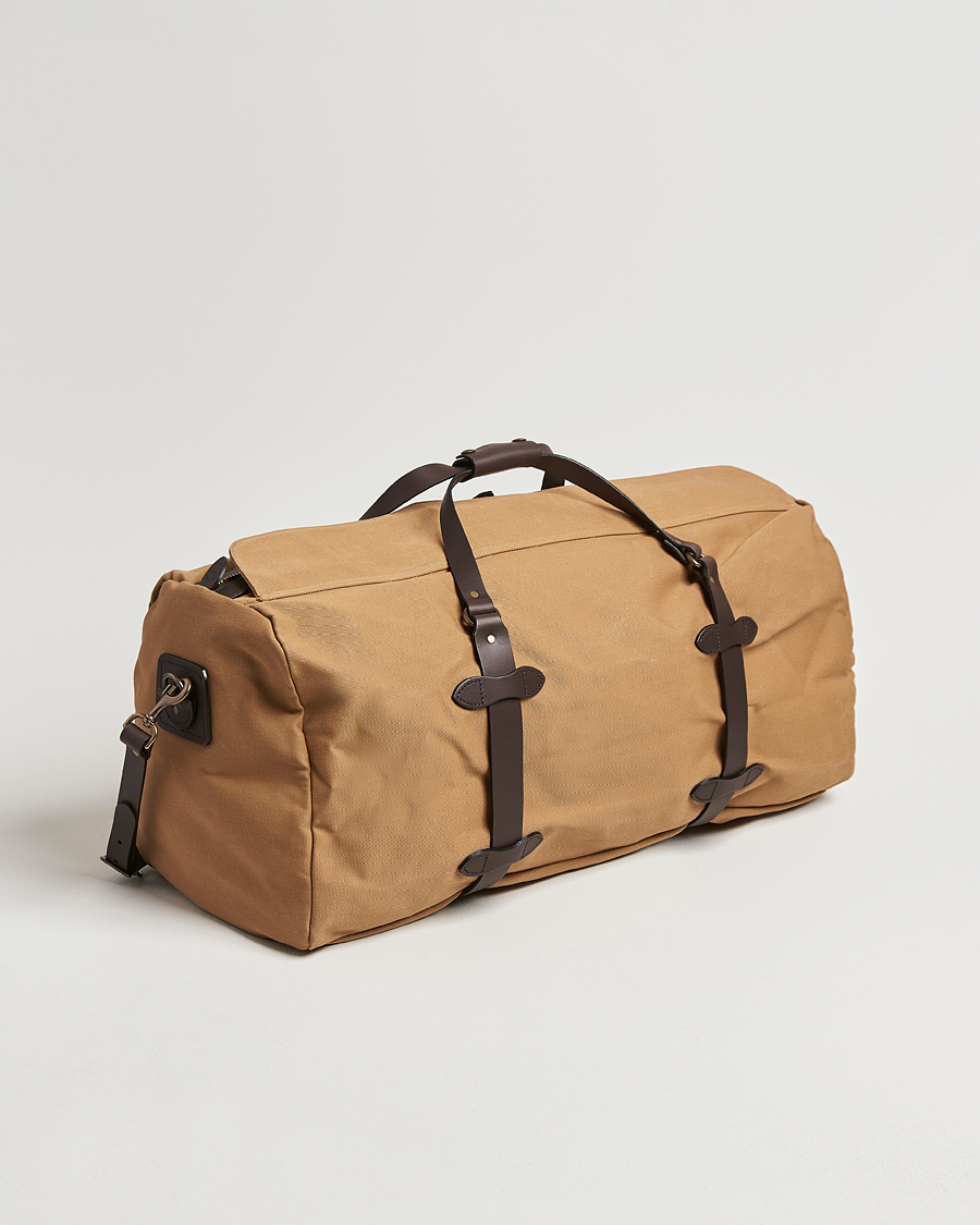 Herre | Vesker | Filson | Rugged Twill Duffle Large Tan