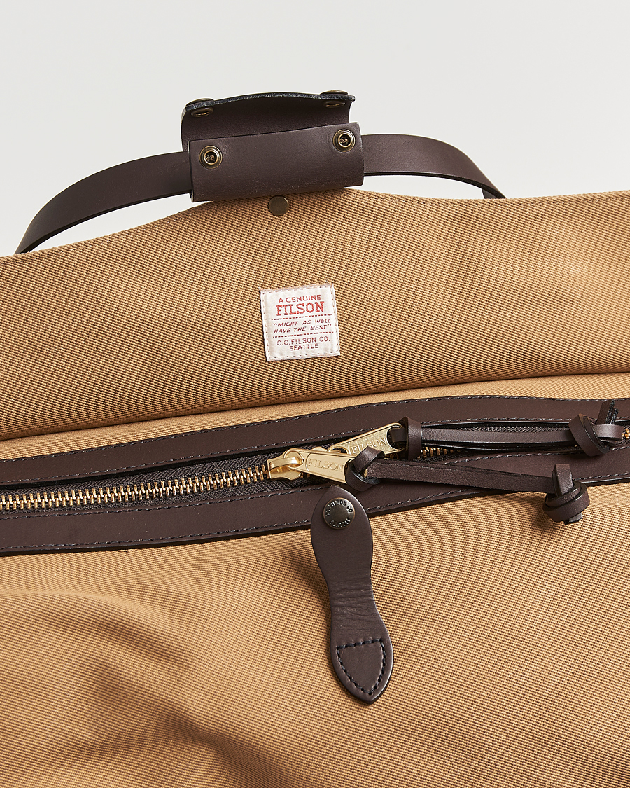 Herre | Vesker | Filson | Rugged Twill Duffle Large Tan
