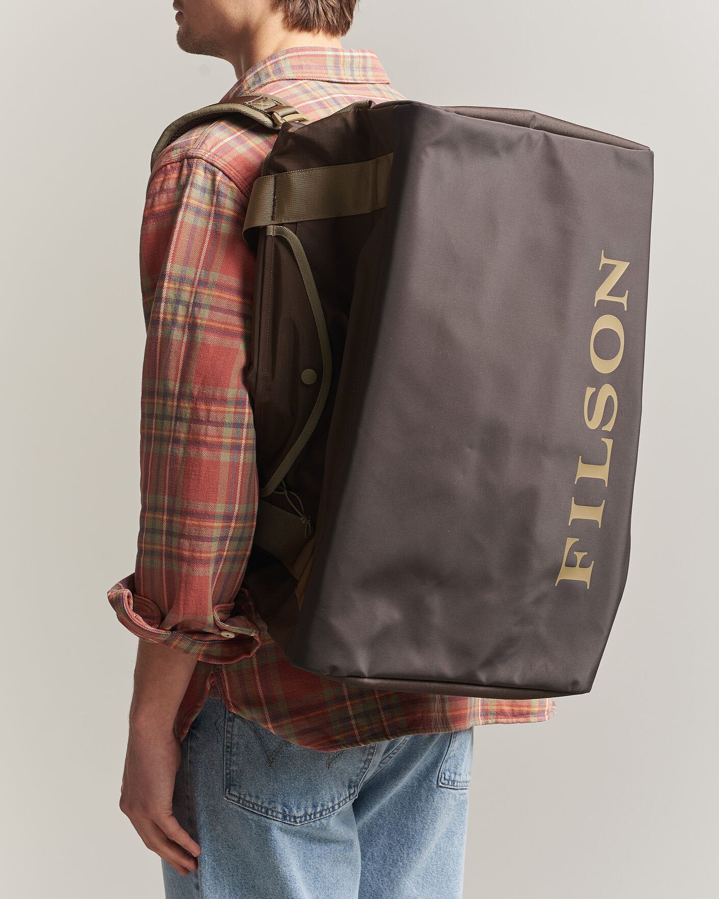 Herre | Vesker | Filson | Scout 50L Duffle Brown