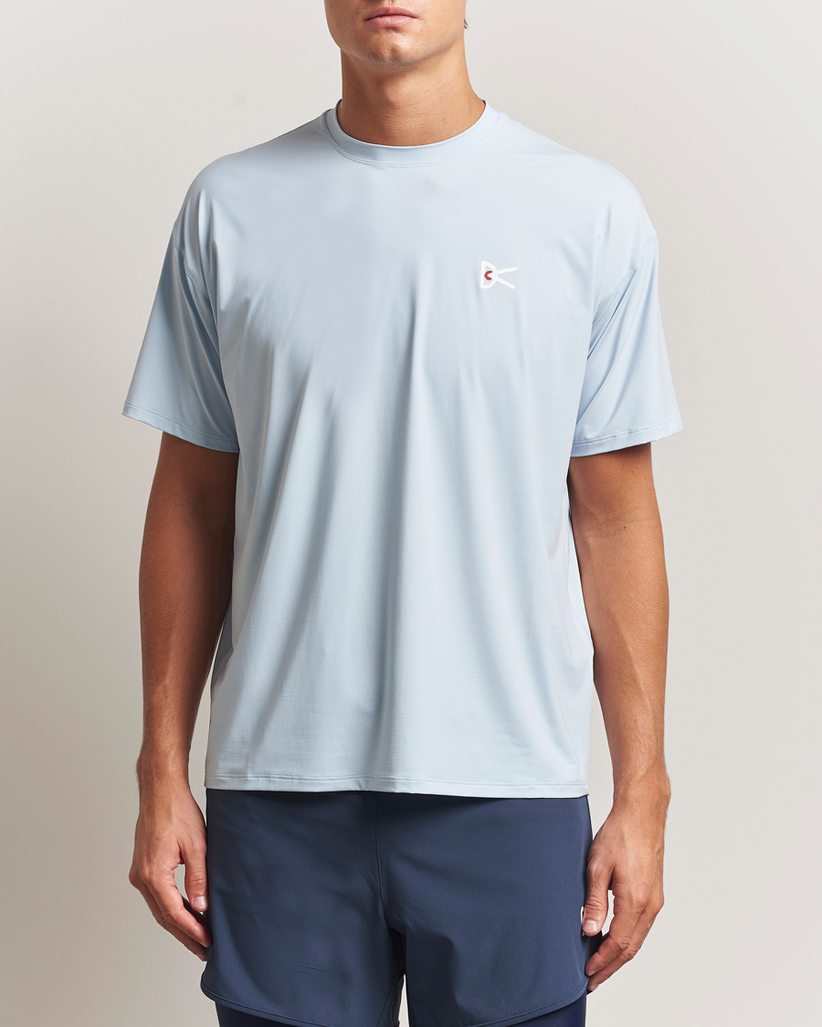 Herre | T-Shirts | District Vision | Lightweight Short Sleeve T-Shirt Frost