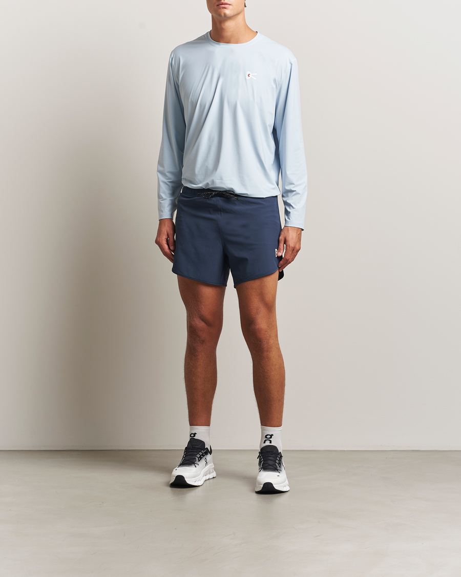 Herre | T-Shirts | District Vision | Lightweight Long Sleeve T-Shirt Frost