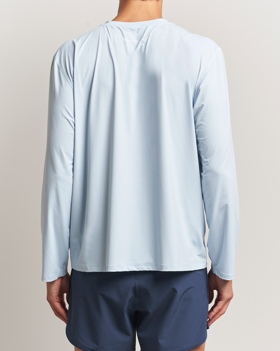 Herre | T-Shirts | District Vision | Lightweight Long Sleeve T-Shirt Frost