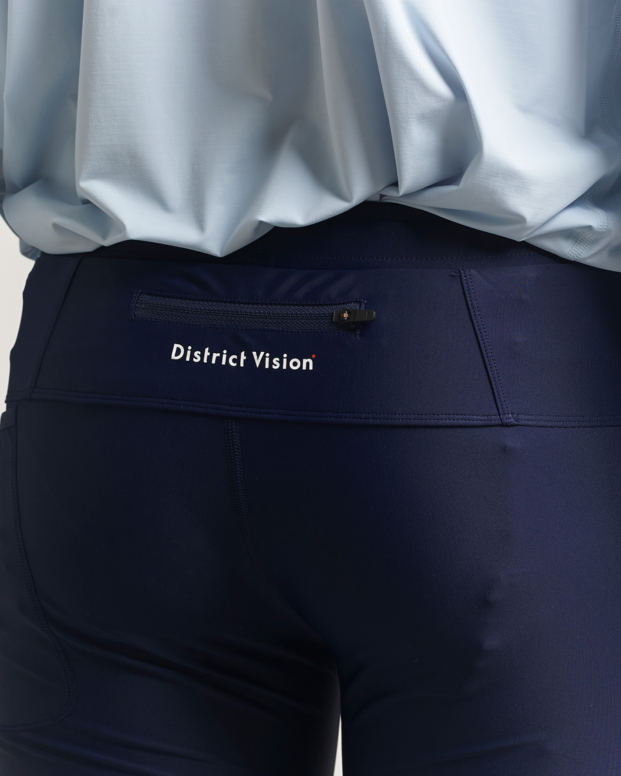 Herre | Shorts | District Vision | 9 Inch Half Tights Indigo