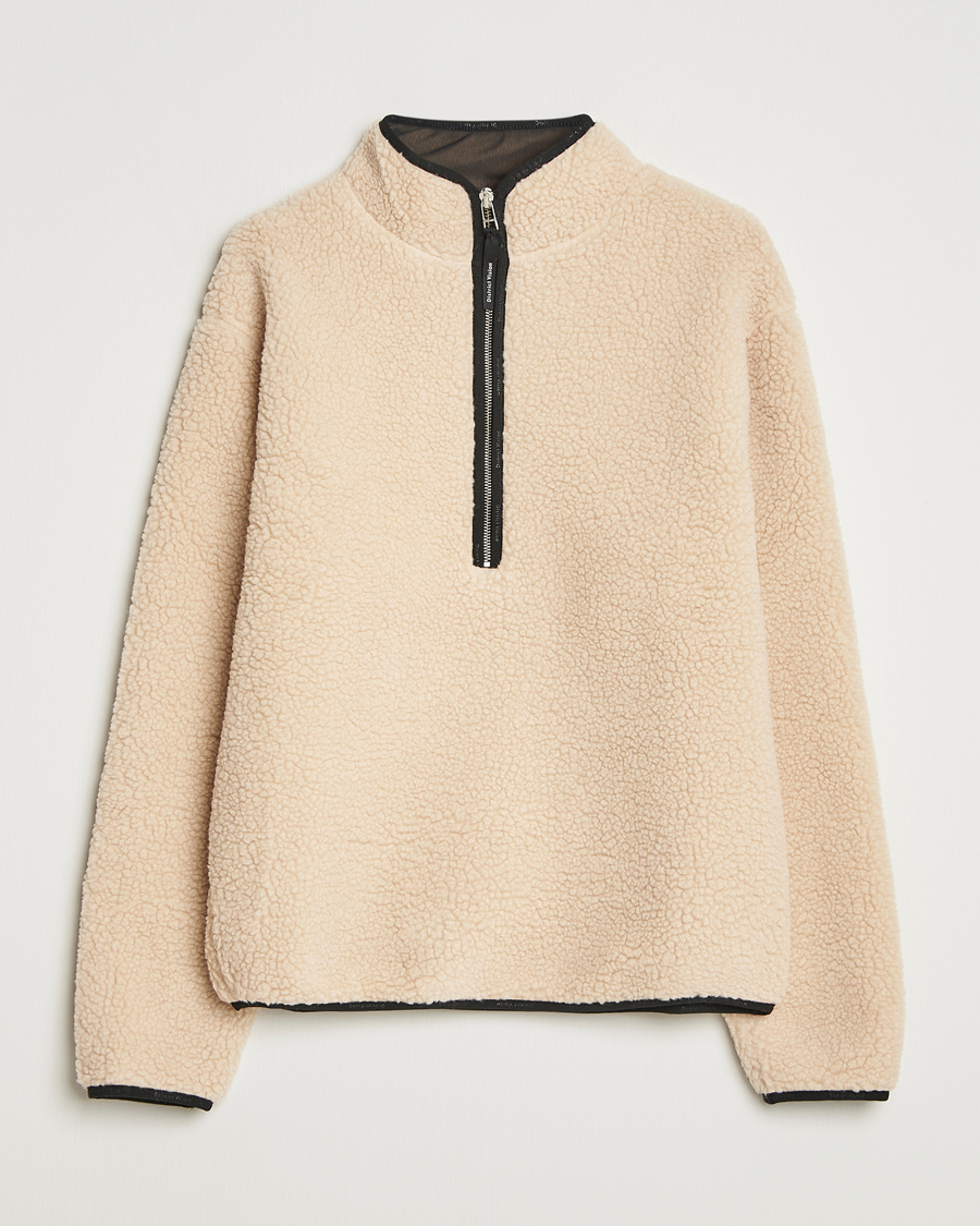 Herre | Gensere | District Vision | Heavyweight Half Zip Pile Fleece Quartz