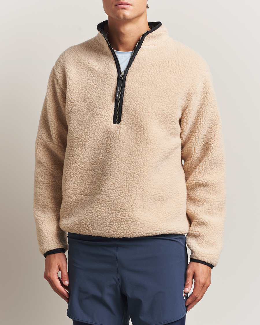 Herre | Gensere | District Vision | Heavyweight Half Zip Pile Fleece Quartz