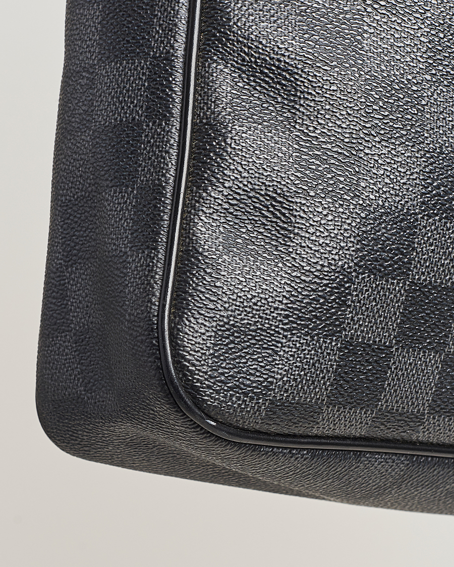 Herre | Pre-Owned & Vintage Bags | Louis Vuitton Pre-Owned | Daniel MM Shoulder Bag Damier Graphite