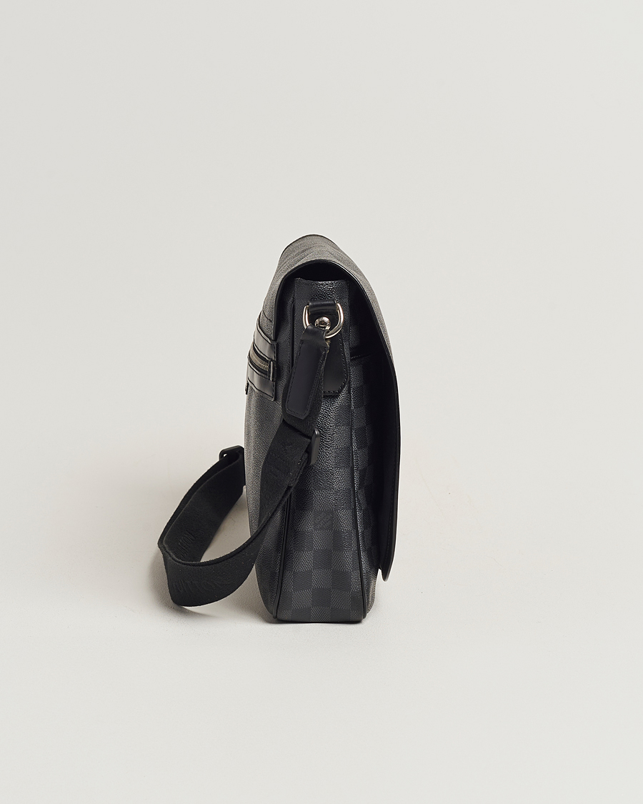 Herre | Pre-Owned & Vintage Bags | Louis Vuitton Pre-Owned | Daniel MM Shoulder Bag Damier Graphite