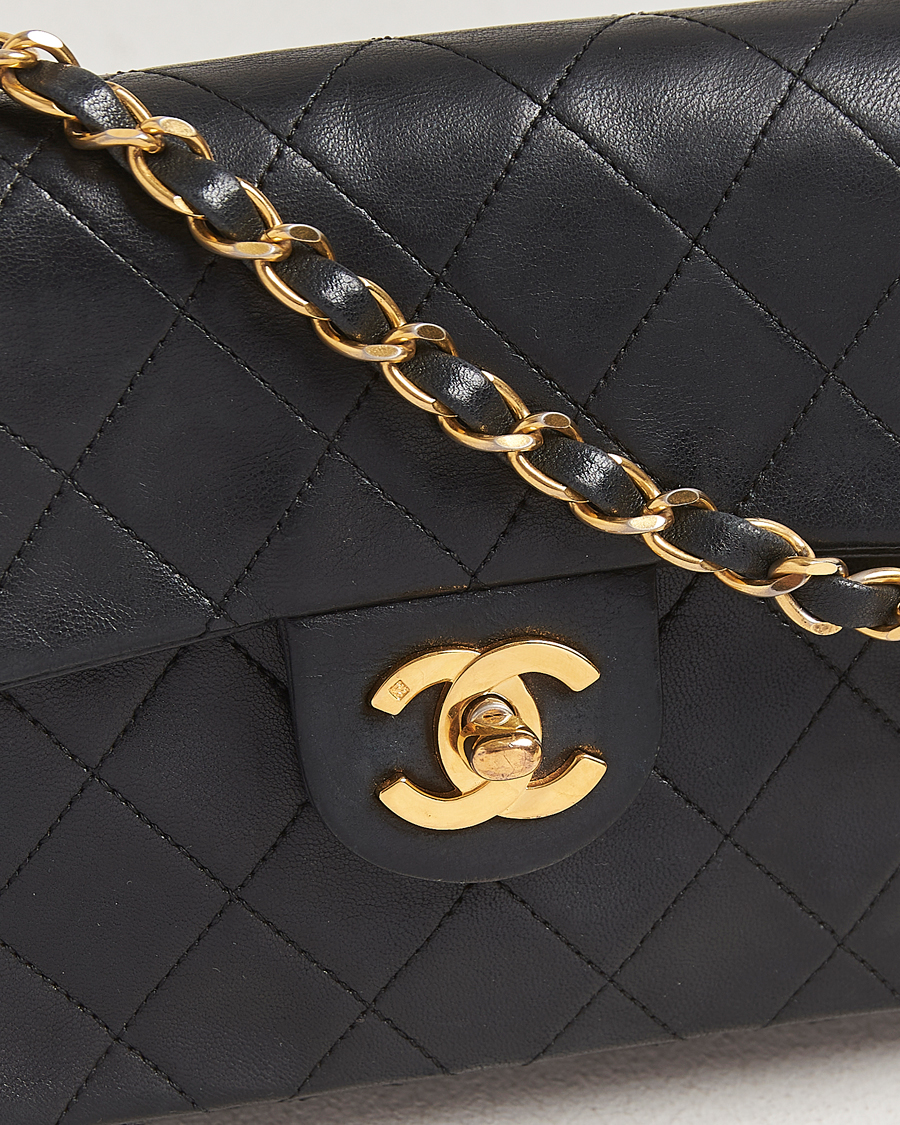 Herre | Pre-Owned & Vintage Bags | Chanel Pre-Owned | Classic Mini Flap Bag Black