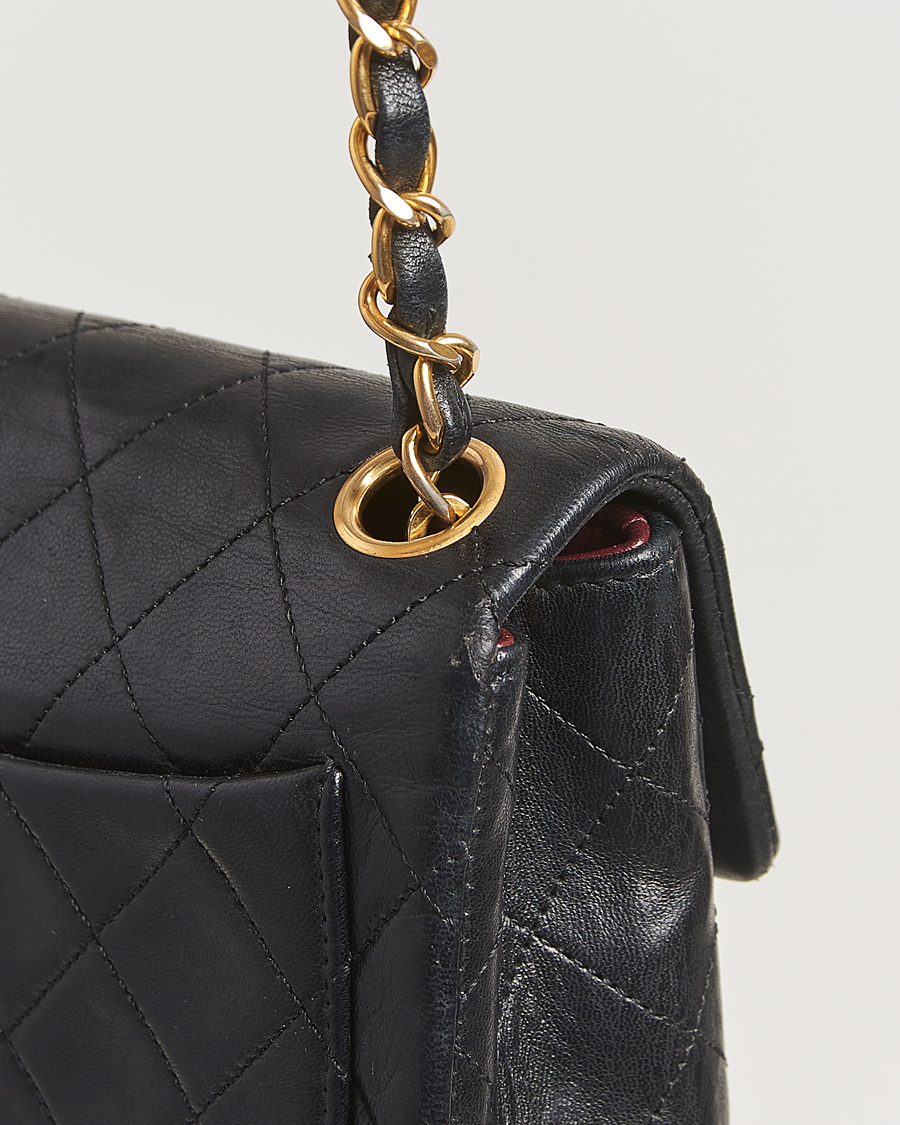 Herre | Pre-Owned & Vintage Bags | Chanel Pre-Owned | Classic Mini Flap Bag Black