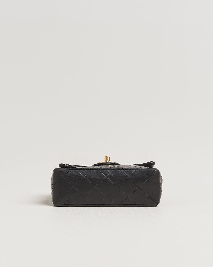 Herre | Pre-Owned & Vintage Bags | Chanel Pre-Owned | Classic Mini Flap Bag Black