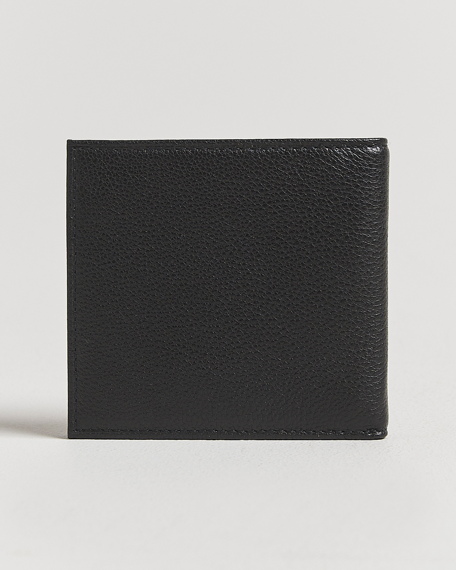 Herre | Lommebøker | Polo Ralph Lauren | Pebbled Leather Billfold Wallet Black