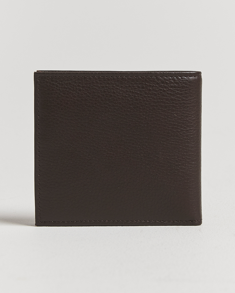 Herre | Lommebøker | Polo Ralph Lauren | Pebbled Leather Billfold Wallet Brown