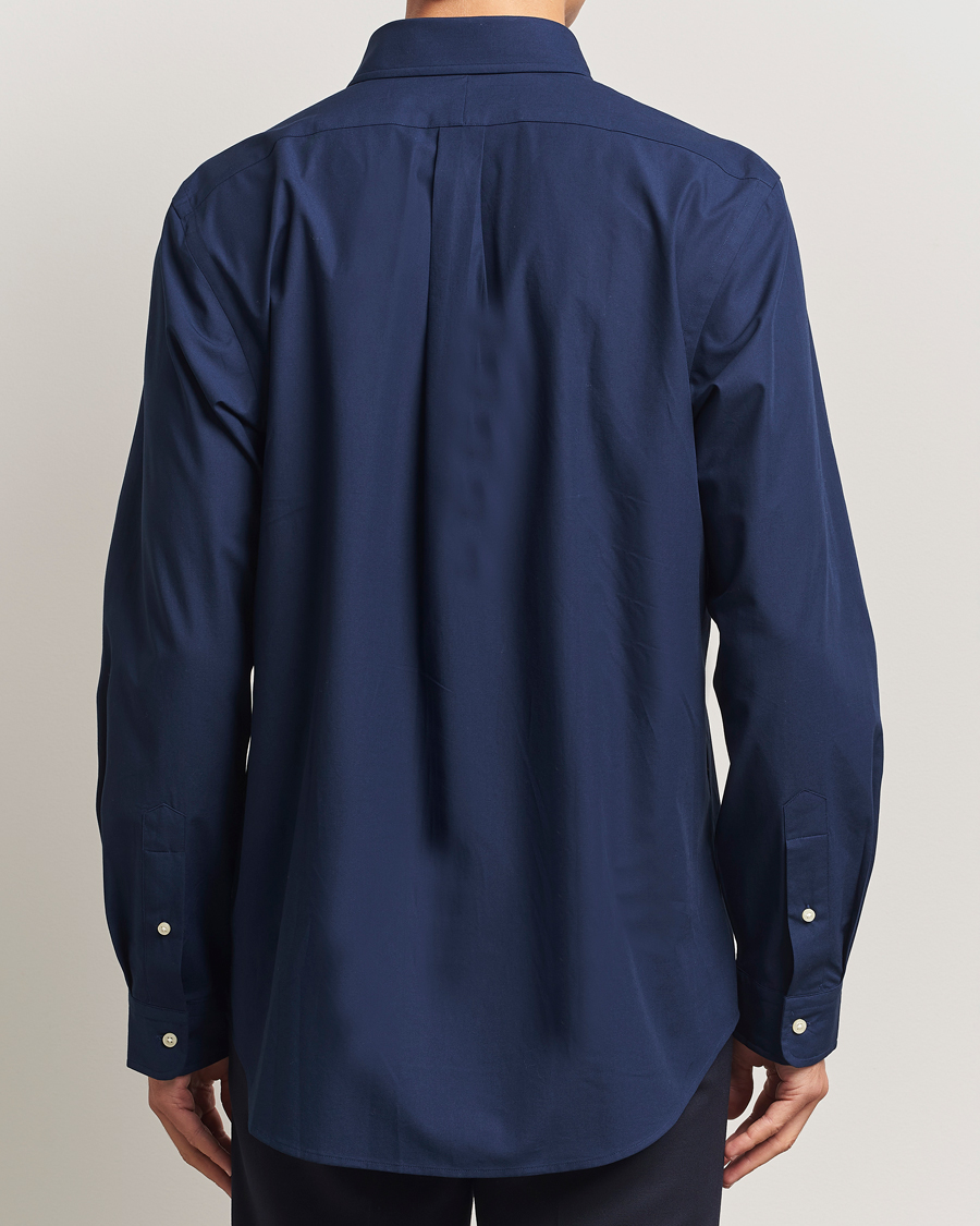 Herre | Skjorter | Polo Ralph Lauren | Custom Fit Stretch Poplin Shirt Newport Navy