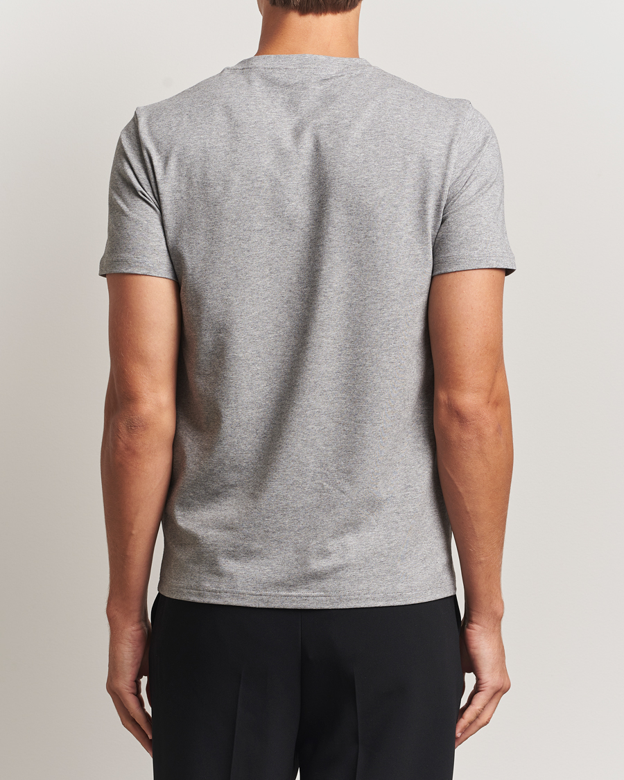 Herre | T-Shirts | Filippa K | Soft Lycra T-Shirt Mid Grey Melange