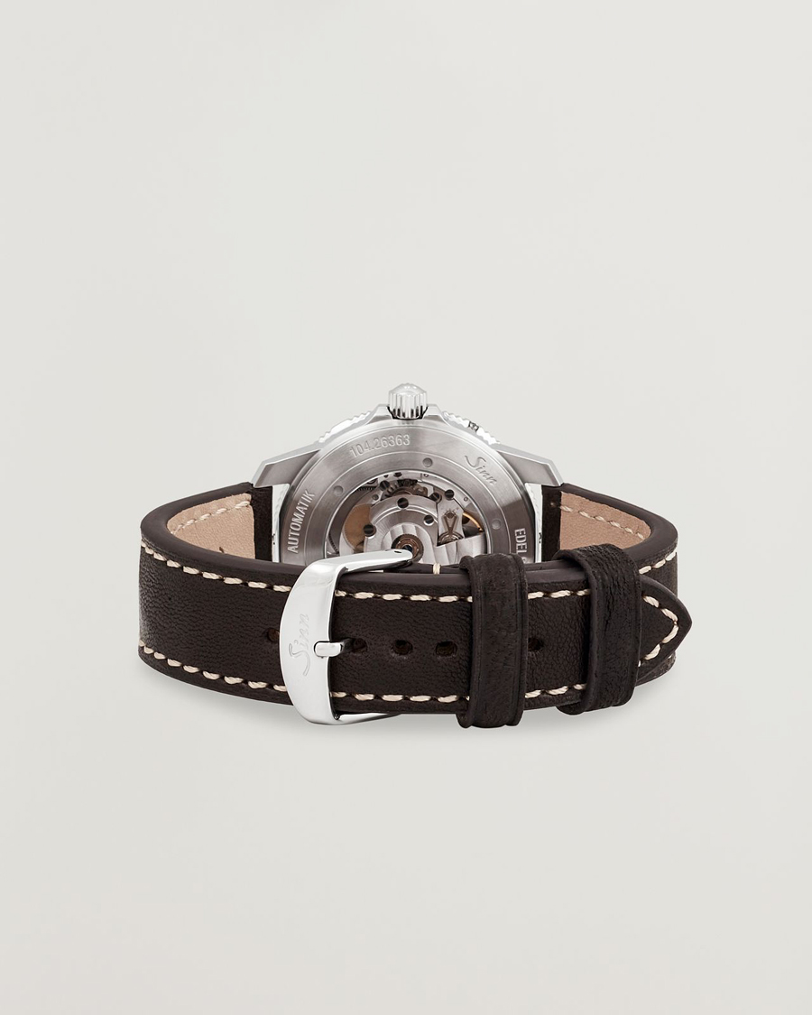 Herre | Sinn 104 Classic 12 Pilot Watch 41mm Leather Strap Black | Sinn | 104 Classic 12 Pilot Watch 41mm Leather Strap Black