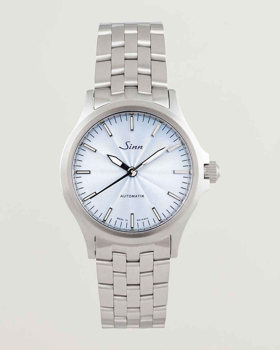 Herre | Sinn 556 Stainless Steel Watch 38,5mm Ice Blue | Sinn | 556 Stainless Steel Watch 38,5mm Ice Blue