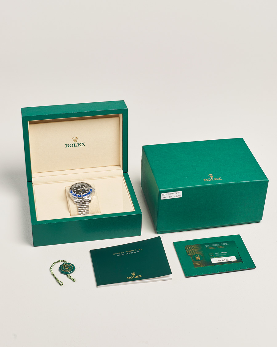 Herre | Rolex Pre-Owned GMT-Master II Batgirl | Rolex Pre-Owned | GMT-Master II Batgirl